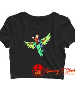 Fake Doctors Real Friends EAAAGLE Crop Top Shirt
