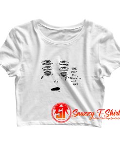 Falling In Love Eye Crop Top Shirt