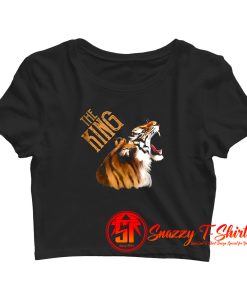 Fantastic Tiger Wild King Exotic Powerful Animal Crop Top Shirt