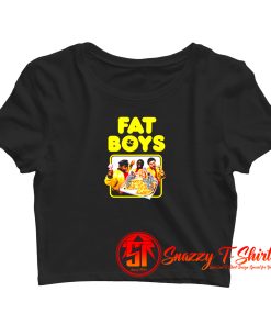 Fat Boys Vintage Retro Rap Hip Hop Crop Top Shirt