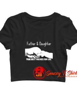 Father And Daughter Crop Top Shirt