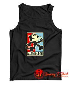 Felix The Cat Poster Funny Cartoon Tank Top