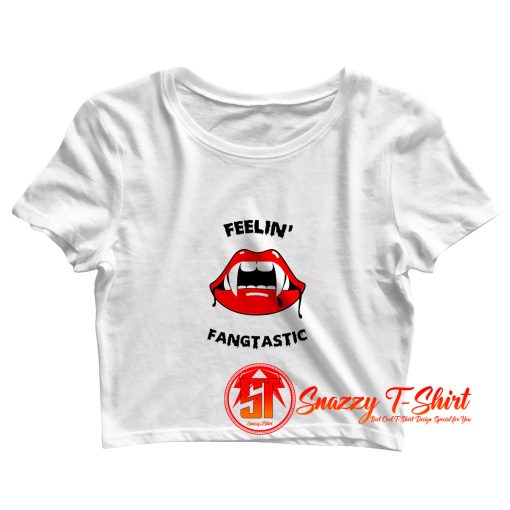 Fellin Fangtastic Crop Top Shirt
