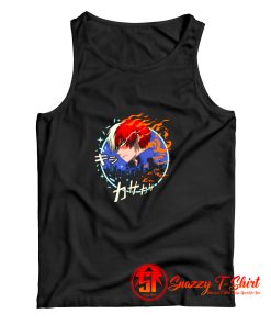 Fire And Ice My Hero Academia Tank Top