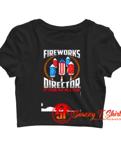 Firework Director Crop Top Shirt