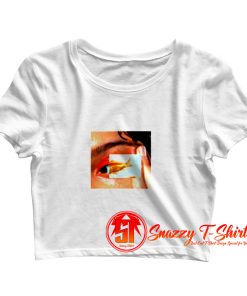 Fish Eyes Collage Crop Top Shirt