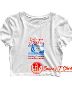 Fishing Charters Mexico Crop Top Shirt