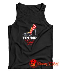 Flag Trump Girl Tank Top