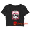 Flames Black Sabbath Crop Top Shirt