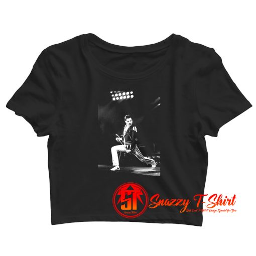 Freddie Mercury Queen Crop Top Shirt