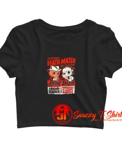 Freddy Vs Jason Crop Top Shirt