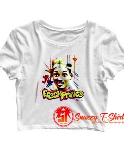 Fresh Prince Of Bel Air Will Smith Crop Top Shirt