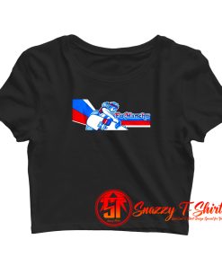 Fu Manchu The Action Is A Go Poster Art Crop Top Shirt