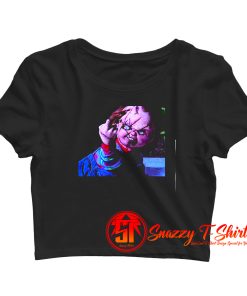 Fuck Horror Chucky Crop Top Shirt
