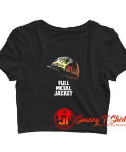 Full Metal Jacket Crop Top Shirt