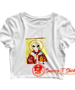 Funny ANCIENT ALIEN Crop Top Shirt
