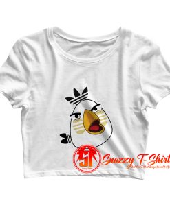 Funny Angry Bird x Adidas Parody Crop Top Shirt