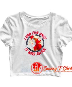 Funny Angry Grumpy The Seven Dwarfs Crop Top Shirt