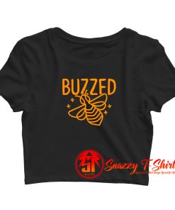 Funny Beekeeper Buzzed Crop Top Shirt