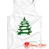 Funny Dachshund Christmas Tree Tank Top