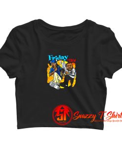 Funny Friday The 13th Crop Top Shirt