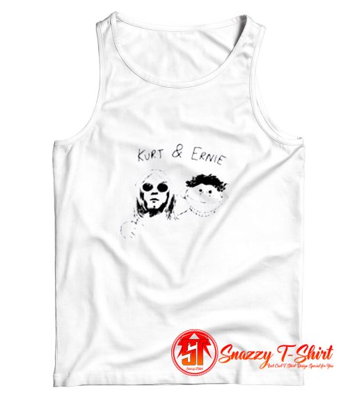 Funny Kurt Cobain And Ernie Unisex Tank Top