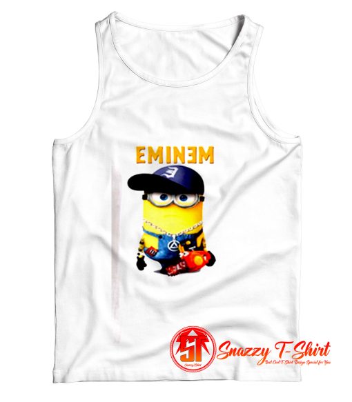 Funny Minnions Eminem Parody Tank Top