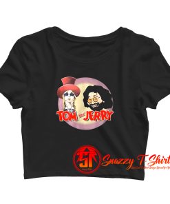 Funny Parody Tom Petty and Jerry Garcia Crop Top Shirt