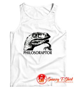 Funny Philosoraptor Meme Tank Top