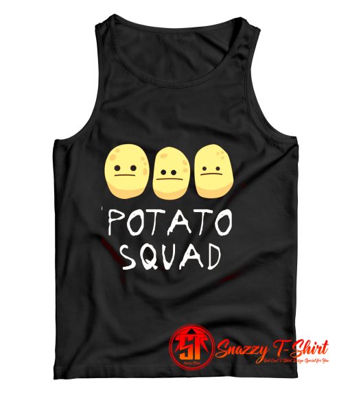 Funny Potato Squad Tank Top