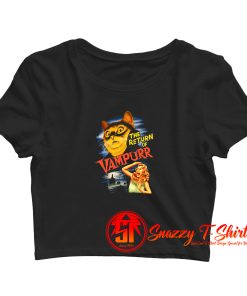 Funny Return Vampurr Crop Top Shirt