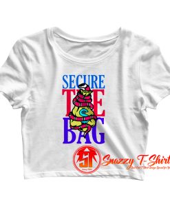 Funny Secure The Bag Money Crop Top Shirt