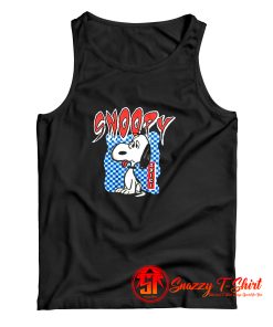 Funny Snoopy Peanut Kanji Japan Tank Top