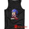 Funny Sonic One More Coffee Wont Hurt Tank Top