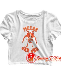 Funny Star Wars Jar Jar Binks Crop Top Shirt