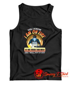 Funny Welding Love Welder Tank Top