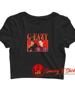 G Eazy Rapper Crop Top Shirt
