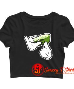 GET MONEY Crop Top Shirt