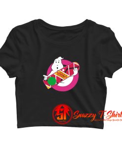 GHOST TO THE FUTURE Crop Top Shirt