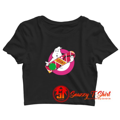 GHOST TO THE FUTURE Crop Top Shirt