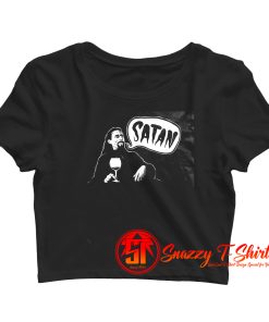 Gaahl Hail Satan Crop Top Shirt