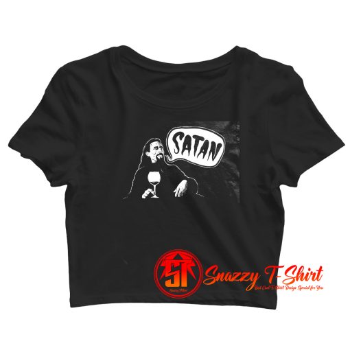 Gaahl Hail Satan Crop Top Shirt