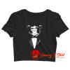 Gangsta Monkey Smoke Crop Top Shirt