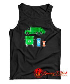 Garbage Truck With Dumpster Tank Top