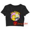 Garfield Cat And Tiger King Crop Top Shirt