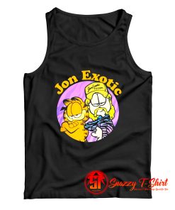 Garfield Cat And Tiger King Tank Top