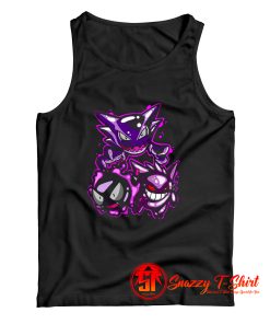 Gengar Ghastly and Huanter Tank Top