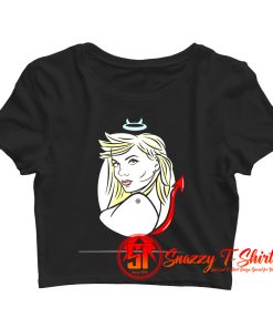 Geri Halliwell Spice girls Crop Top Shirt
