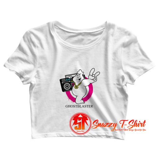Ghostblaster Crop Top Shirt