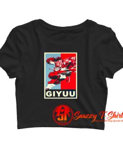 Giyu tomioka Poster Classic Crop Top Shirt